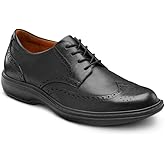 Dr. Comfort Wing Men's Therapeutic Diabetic Extra Depth Dress Shoe Leather Lace