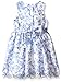 Pippa & Julie Girls' Embossed Lace Dress