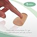 Mintfoot Felt Metatarsal Pads - 2 Pieces - Fabric Covered Foot Cushions - One Size - Rapid Pain Relief