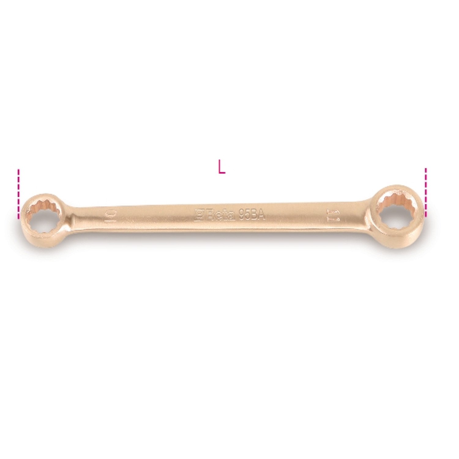 Beta 95 BA14X17 Spark Proof Flat Ring Wrenches