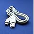 USB Cable Lead Cord for Canon IFC-400PCU IFC-400 Powershot + Ixus A10, A20, A30, A40, A60, A70, A72, A75, A80, A85, A95, A100, A200, A300, A310, A400, A410, A430, A460, A470, A480, A510, A519, A520, A530, A540, A550, A560 Digital Camera - 2.5 Feet white - Bargains Depot&reg;