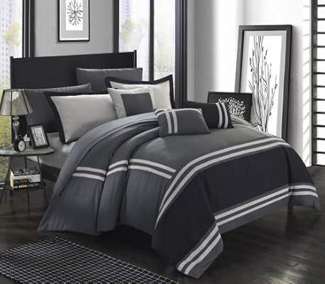 Chic Home Zarah 10-Piece Comforter Set with Sheets and Pillows