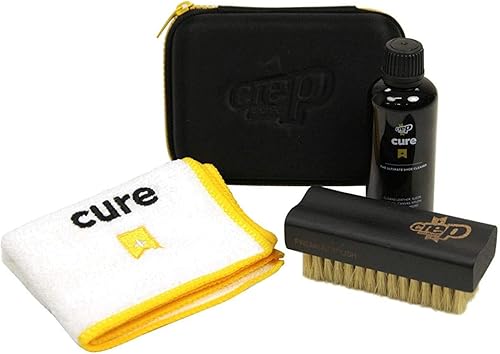 Amazon クレップ プロテクト スニーカークリーニングキット 3点セット Box入り 靴磨き クリーニング 靴 ブラシ クリーナー クロス ブラック F Crep Protect クレップ プロテクト シューズ バッグ