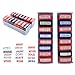 Home Office Business Rubber Stamp |16 Set Self- Inking | NOT A Bill, Approved, Received, Void, Sold, Past Due, Like US @, Denied, NONNEGOTIABLE, Draft, Urgent, Copy, Cancelled, Original, Paid, FAXED.