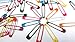 PARTH IMPEX 100 Colored Safety Pins Extra Large Sturdy Painted 2 Inches / 50 mm Sewing Art Craft Work DIY Project Pin Needles (Pack of 100 in 10 Colors)