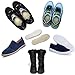 Sheepskin Replacement Insoles -Unisex Cozy Warm Thick Fleece Wool Insoles (women's9)