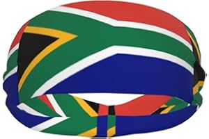 TWKGBUAD National Flags Sports Sweatband Head Bands for Women Men - Moisture Wicking and Non-Slip Athletic Headbands for Running, Yoga, Workout, Fitness and Gym