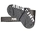 Victoria's Secret PINK No Show Socks with Headband Gray Marl