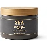 SEA Naturals Dead Sea Mud Mask for Face and Body, Mineral-Rich Purifying Mask, Pore Cleansing Skin Care for Oily Skin, 10.5oz (300 g)