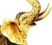 Trunk Up Good Luck Ivory Elephant Statue Figurine Collectible 9.75