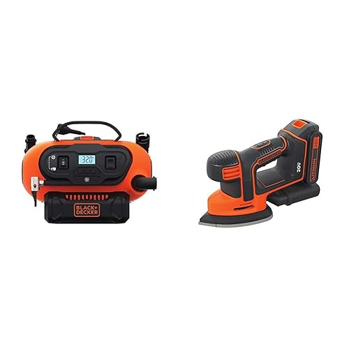 BLACK+DECKER 20V MAX* Mouse Sander, Tool Only (BDCMS20B) BLACK+DECKER 20V MAX* Mouse Sander, Tool Only (BDCMS20B) :