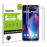 Sundatom HTC U11 Plus Screen Protector, [2 Pack] [Case Friendly] TPU Protective Film Screen Soft Flexible Cover [Bubble Free No lifting] For HTC U11+