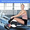 Rowing-Machine-Seat-Cushion-Rowing-Machine-Seat-Pad-for-Concept-2-Model-D-E-with-Thicker-Memory-Foam-Washable-Cover-and-Straps-for-Sculling-Boats-Recumbent-Stationary-Bike Rowing Machine Seat Cushion, Rowing Machine Seat Pad for Concept 2 Model D & E, with Thicker Memory Foam, Washable Cover…