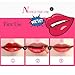MLMSY 6Pcs Womens Easy Peel Off Long Lasting Makeup Tatto Lip Gloss Lipstick Waterproof Tear Pull Lipstick with a Matching Brush (6pcs+brush)