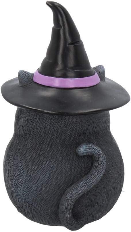 Nemesis Now Lucky Black Cat Figurine 16cm, Resin, 12cm - Image 5