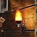Flame Effect Light Bulb LED by Nu-Tech LLC LED 4 Mode Flickering Fire | Simulated Light for A Decorative Vintage in Bar, Festival, Outdoor, Indoor | Save Energy and Impress Friends | E26 Socket