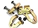 Dynamic Automotive Supplies Frame Pulling Clamps (Two Way) 5 and 3 Ton Pulling Capacity