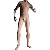 HTRUIYA Men's Bodystocking Shiny Pantyhose Full Body Stocking for Men Body Stockings Sexy