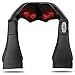 Shiatsu Neck and Shoulder Massager Kneading Massage Therapy Pillow with Heat to Relieve Sore Muscles, Stiffness, Back and Fibromyalgia Pain Perfect for Car and Office Chair Massagers
