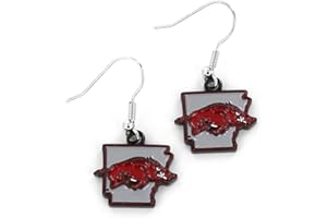 Aminco International NCAA Alabama Crimson Tide Home State Earrings
