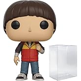 POP [Stranger Things - Will Byers Funko Vinyl Figure (Bundled with Compatible Box Protector Case), Multicolor, 3.75 inches