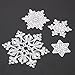 Whitelotous Cutting Dies Stencil Metal Mould for DIY Scrapbook Album Paper Card (4pcs Snowflake)