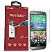 iCarez Tempered Glass Screen Protector for One M8, 1-Pack