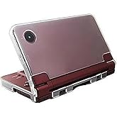 LUCKGRASP Transparent Hard Shell Case Cover Compatible with NTD DSi NDSi, Replacement Protective for NDSi Crystal Clear Housing Case