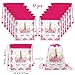 12 Pack Unicorn Drawstring Party Bag, Unicorn Drawstring Backpacks Gifts Bags Birthday Party Supplies Favor Bag for kids Children Girls Baby Shower
