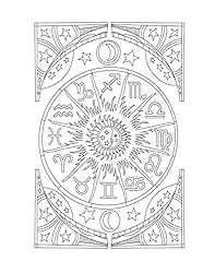 Gemini: Your Cosmic Coloring Book: 24 Astrological