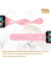 Reloj inteligente para niños y niñas de 2 vías para llamadas de 1,4 pulgadas, HD con pantalla táctil, para juegos, gimnasio, aprendizaje digital, para cumpleaños, vacaciones, juguetes, etc.