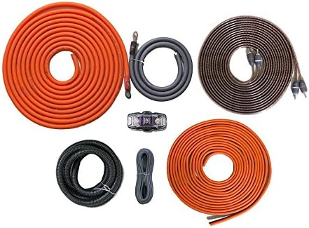 Elite Audio EA-KIT4 4-Gauge Complete Premium Car Amplifier Installation Kit 2-Channel 2000W Power