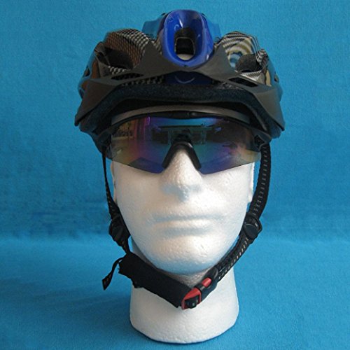 Male Styrofoam Mannequin Manikin Head Model Anshinto Foam Wig Hair Glasses Display (A) - Thumbnail 3