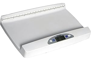 Health o Meter 553Kl Digital Portable Pediatric Baby Scale with Extra-Wide Tray, 44 Lb X 0.5 Oz