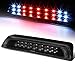 Toyota Tundra 2nd Gen High Mount Dual Row LED Rear 3rd Brake / Cargo Light (Black Housing Clear Lens)