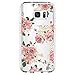 Samsung Galaxy S6 Edge Case,Flyeri Crystal Fashion Floral Pattern Transparent Clear Soft silicone TPU Ultra thin Phone cover back cases For Samsung Galaxy S6 Edge (6)