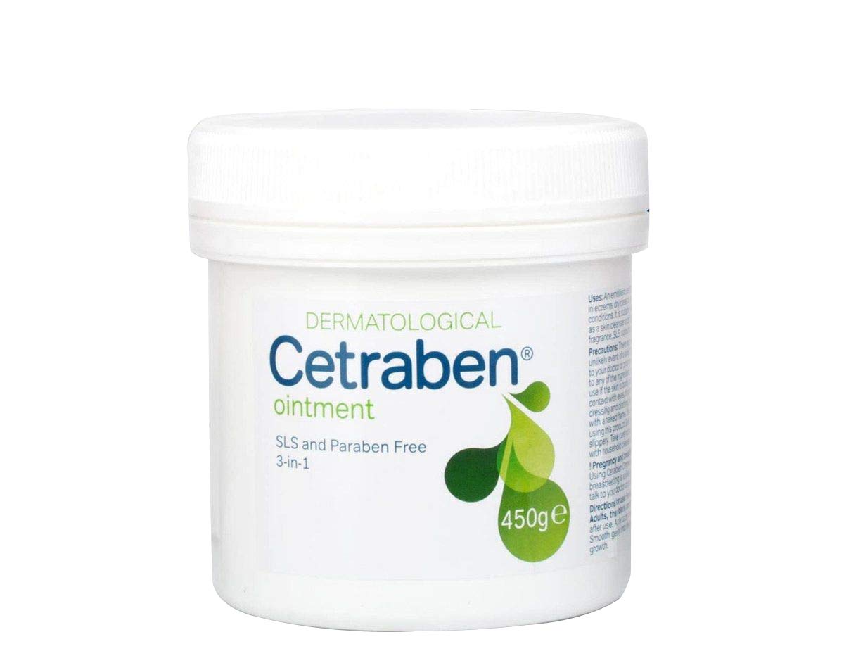 CETRABEN OINTMENT LIGHT LIQUID PARAFFIN. WHITE SOFT PARAFFIN 450G (PACK OF 1)