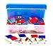 Learning Resources Magnetic Algebra Tiles, Algebraic Math Skills, Magnets for Any Magnetic Surface, 72 Piece Set, Ages 11+