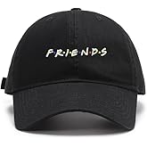 Men's Baseball Caps Embroidered Friends Washed Cotton Vintage Caps