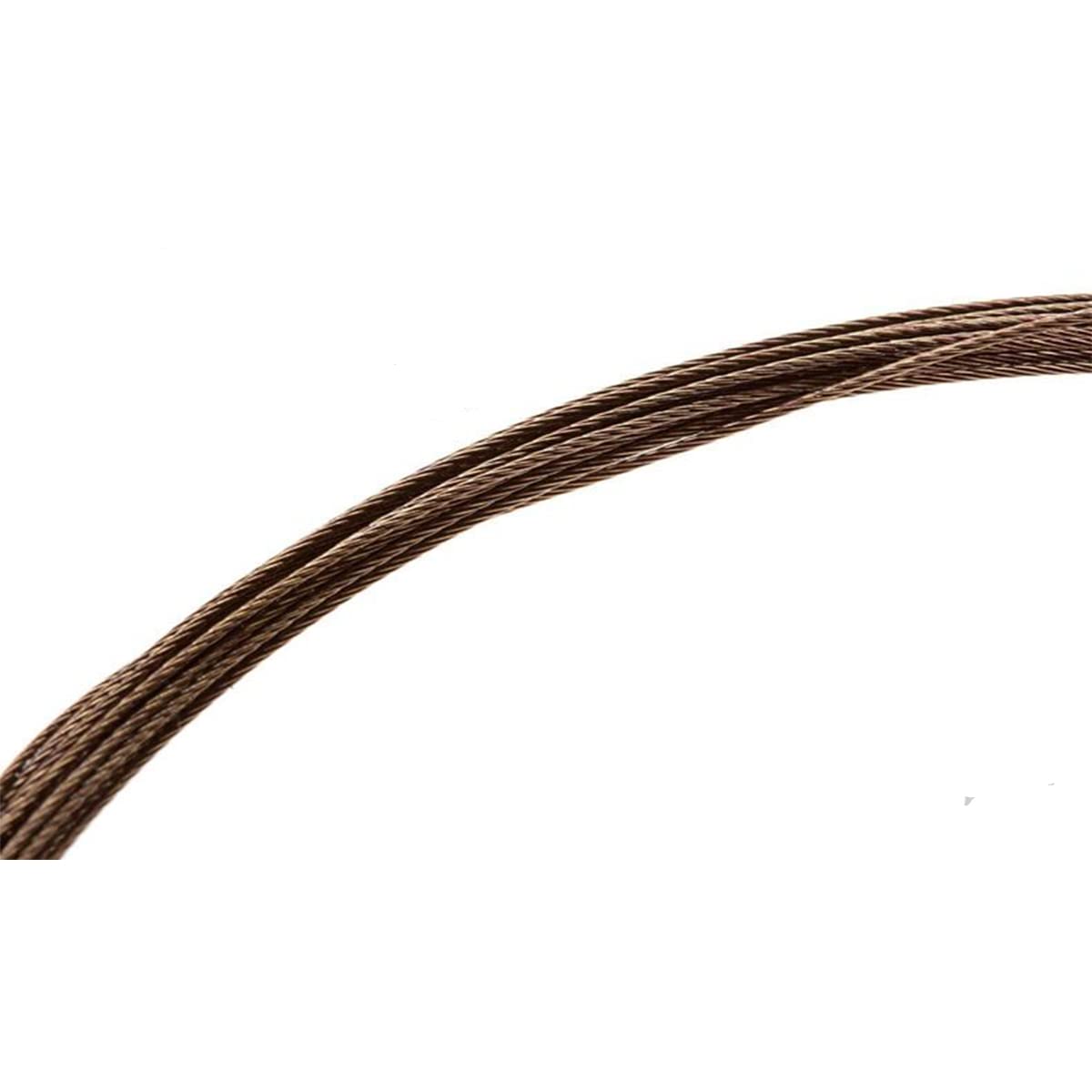 Flexonit Unisex - Adult 10C4050801029805C10 Steel Leader Fishing Sold by the Metre 1x7 4m 0.54mm 28.0kg Colourful Normal