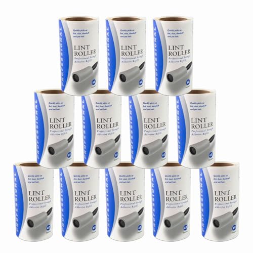 Evercare Lint Remover Refill Extra Sticky 60- Layers - 12 Rolls -No Handle