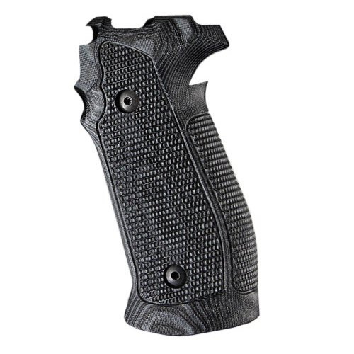 Hogue Sig P226 DA/SA Magrip Piranha G10 G-Mascus Grip, Black