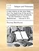 A New History Of The Holy Bible, From The Beginning Of The World, To The Establishment Of Christianity. ... By The Reverend Thomas