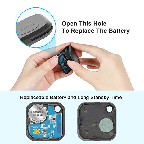 4 Key+Finder+Bluetooth+Compatible+Replaceable
