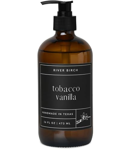 Amazon.com: River Birch Tobacco Sandalwood Scented Linen and Room Spray |  Home Fragrance | 4 oz Glass Amber Bottle | Luxury Signature Scent