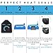 QQ Studio 100PCS Matte Double-Sided Colored Stand-Up Resealable QuickQlick™ Bags (14x20cm (5.5x7.9