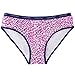 Calvin Klein Girls Bikini Underwear (6 Pack) (Small (6-7 Years), Purple/Navy)
