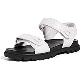 COACH Women's Brynn Leather Sandals