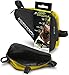 Aduro Sport Bicycle Bike Storage Bag Triangle Saddle Frame Pouch for Cycling (Yellow)