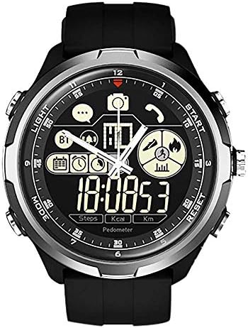 Zeblaze Smart Watch Vibe 4 Hybrid,Super Lightweight Vibe 4 Hybrid Rugged Hybrid Smartwatch 50M Waterproof 24-Month Standby Time 24h All-Weather Monitoring Smart Watch for Android iOS-Silver